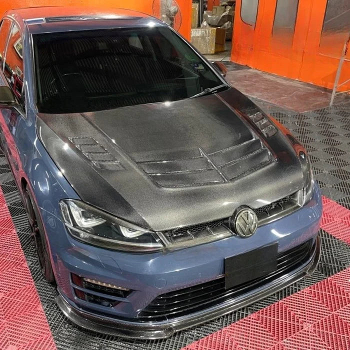 Volkswagen Golf MK7 GTI / R V-Style Carbon Hood