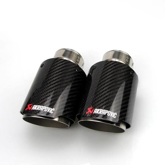 Gloss Carbon Exhaust Tip (2.5" Inlet / 3.5" Outlet)
