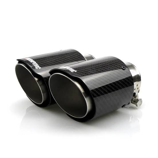 Gloss Carbon Exhaust Tip (2.5" Inlet / 3.5" Outlet)