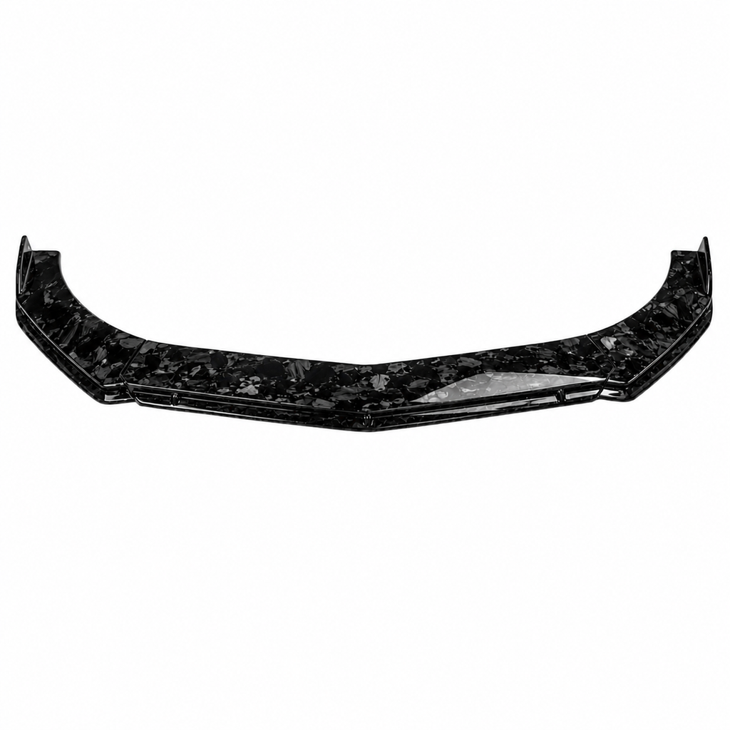 Forged Carbon Design Front Splitter (Fits All Makes/Models)