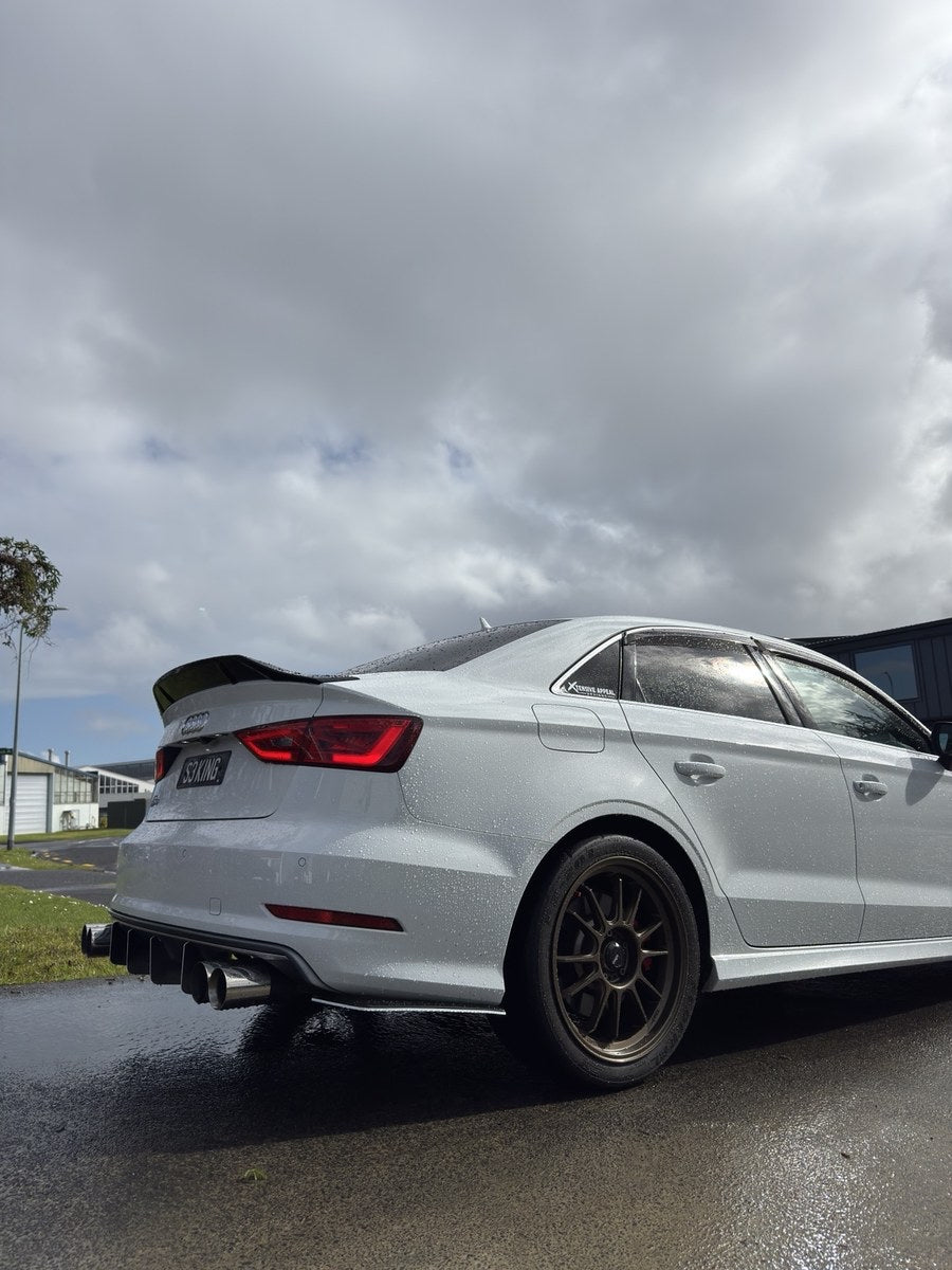 Audi 8V A3 / S3 / RS3 Renntech R Style Rear Boot Spoiler / Lip (2014 - 2020)