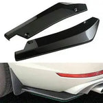 Gloss Black Set with Clean Finish Front Lip