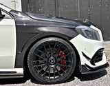Mercedes-Benz A-Class W176 Carbon Fiber Style Front Fenders (A180 / A200 / A250 / A45 AMG)