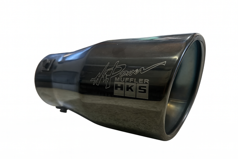Exhaust Tip – Titanium Black (3" Inlet / 4" Outlet)