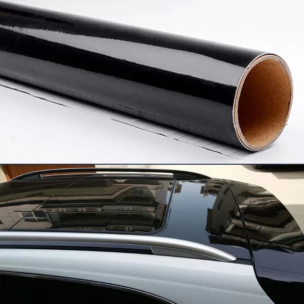 Gloss Black Vinyl Wrap (1.52m Wide x Length)