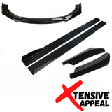 Gloss Black Splitter Set (Aggressive Finish)