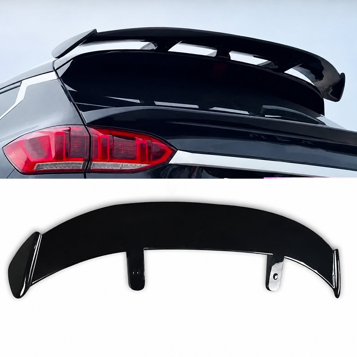 Hatchback/SUV/Wagon/Van Spoiler (Gloss Black)