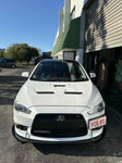 Gloss Black Set with Flat Finish Front Lip