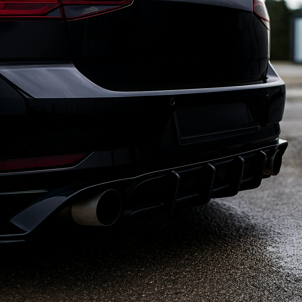 Xtensive 4-Fin Diffuser (Gloss Black)