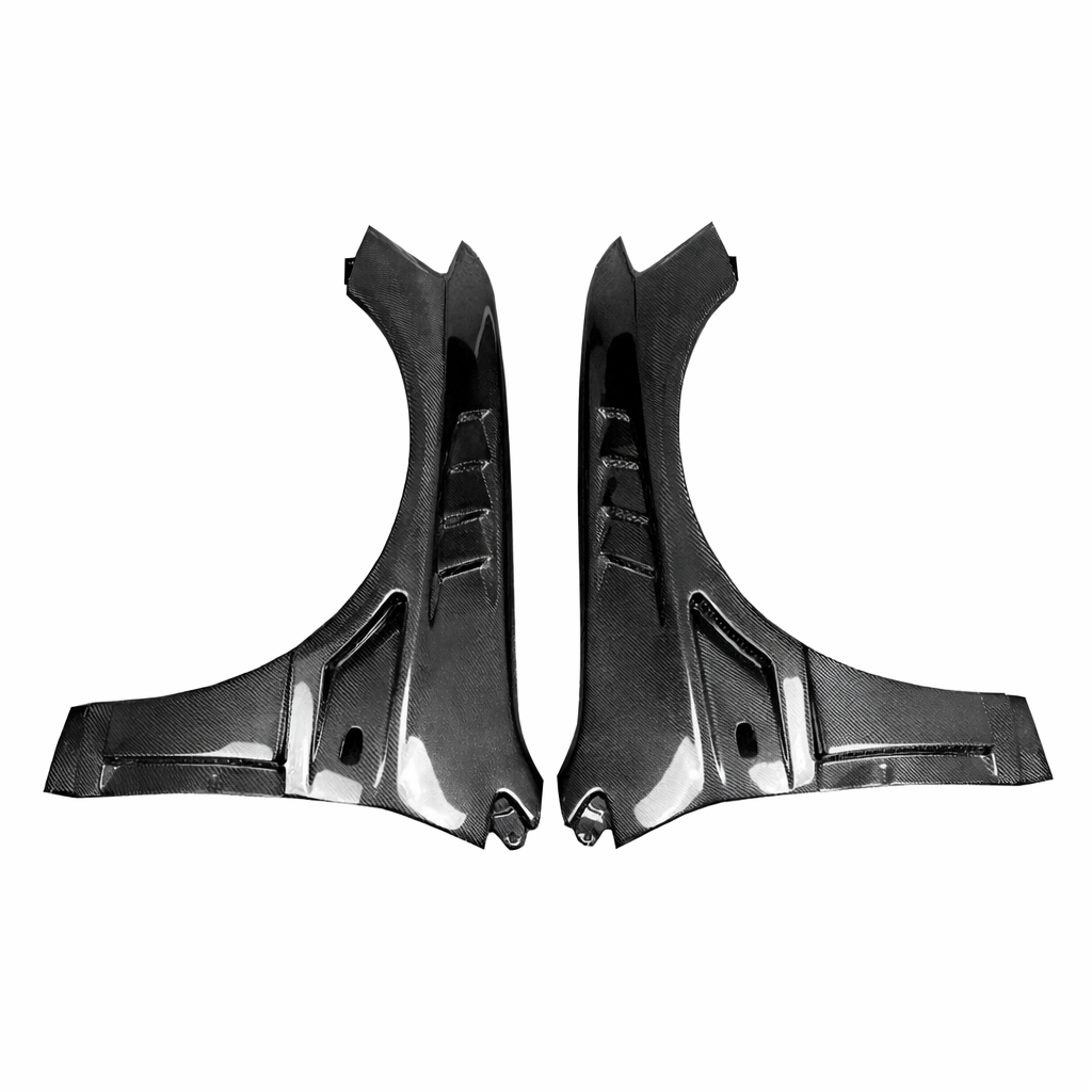 Mitsubishi Lancer Evolution EVO 7 / 8 / 9 Carbon Fiber Front Fenders (DM Vent Style)