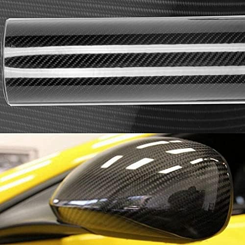 5D Gloss Carbon Fibre Vinyl Wrap (1.52m Wide x Length)