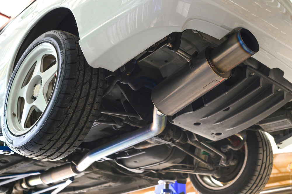 Stainless Double Walled Muffler – 2.5" Inlet / 4" Outlet