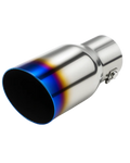 Exhaust Tip Extension – Half-Baked Blue (2.5" Inlet / 3.5" Outlet)