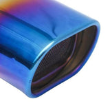 Single Burnt Exhaust Square Tip