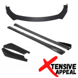 Carbon Fiber Splitter Set (3-Piece) - Fits all makes/models