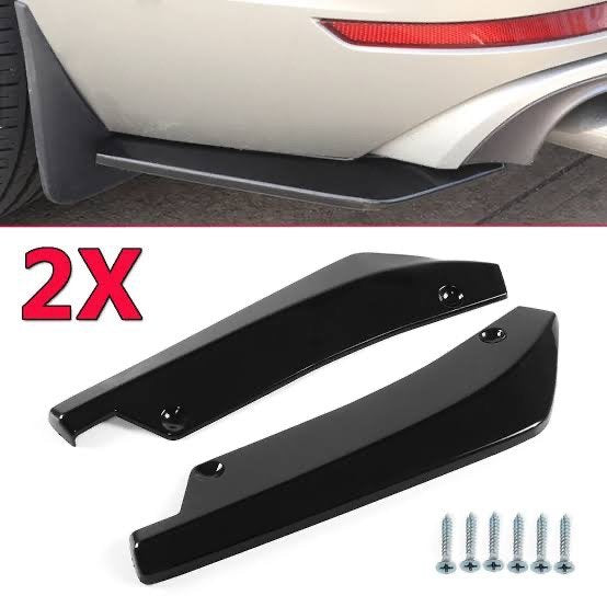Rear Splitter - Universal (Gloss Black) – Xtensive Appeal