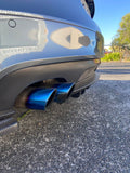 Single Exhaust Tip (Burnt Pink/Blue)