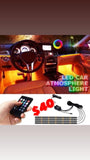 LED Car Interior Atmosphere Lights