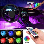 LED Car Interior Atmosphere Lights