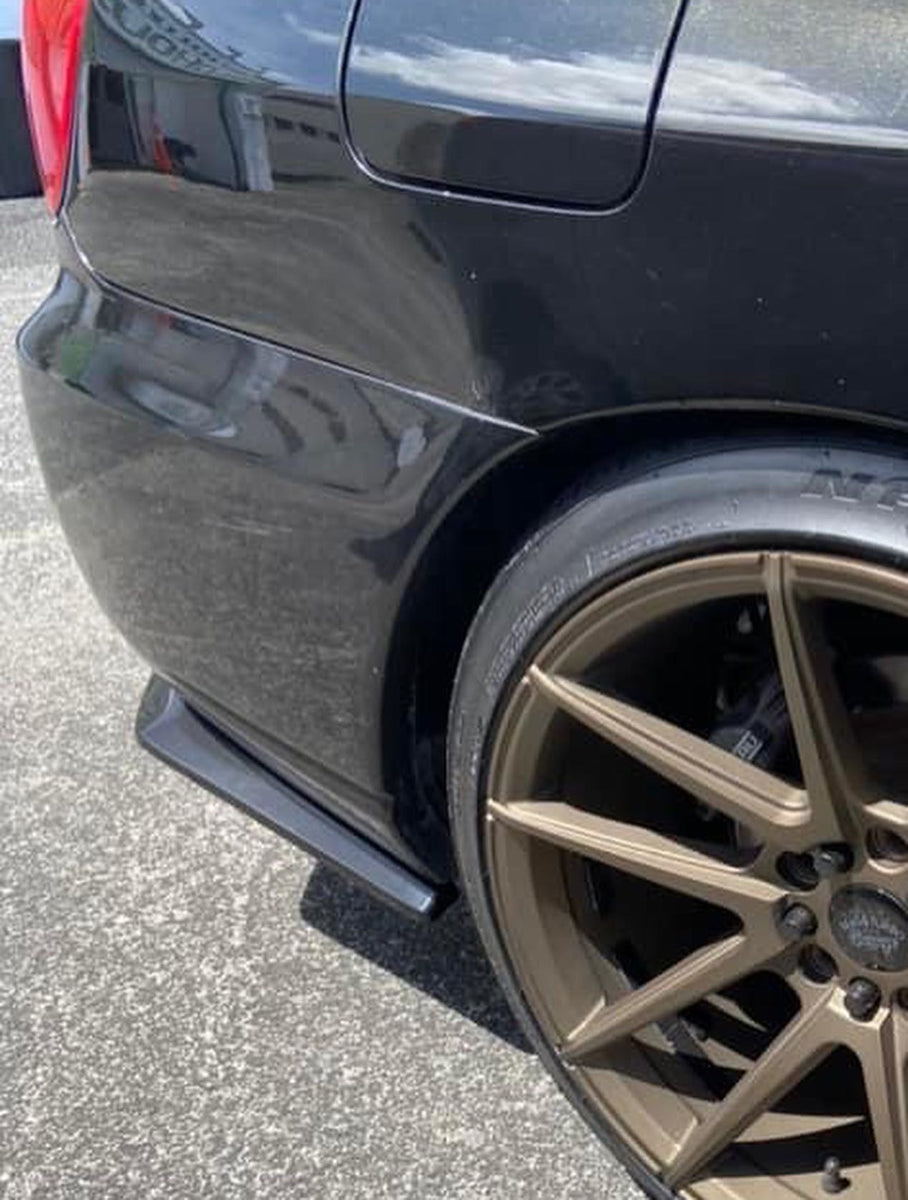 Rear Splitter - Universal (Gloss Black) – Xtensive Appeal